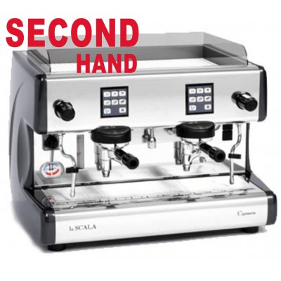 La Scala Carmen A2 Espresso Maschine GEBRAUCHT! (Ausfhrung C10/Silver), 2 Kreislaufsystem, 3500 Watt, komplett berarbeitet